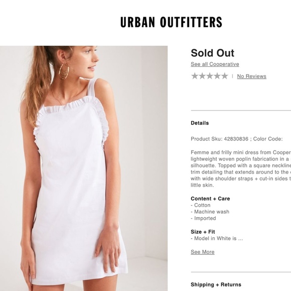 Urban Outfitters Dresses & Skirts - Urban Outfitters Cooperative Dollie Ruffle Dress